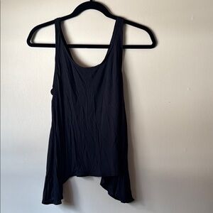 Black Sleeveless Women's Top